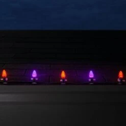 OptiCore C7 LED Purple Faceted Shatter-Resistant Replacement Light Bulbs (25-Pack) -Northlight Shop wintergreen lighting christmas light bulbs 72631 76 1000