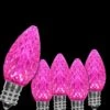 OptiCore C7 LED Pink Faceted Shatter-Resistant Christmas Light Bulbs (25-Pack) 14 OptiCore C7 LED Pink Faceted Shatter-Resistant Christmas Light Bulbs (25-Pack) -Northlight Shop wintergreen lighting christmas light bulbs 72634 64 1000