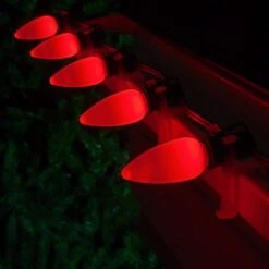 OptiCore C9 LED Red Smooth/Opaque Shatter-Resistant Christmas Light Bulbs (25-Pack) 9 OptiCore C9 LED Red Smooth/Opaque Shatter-Resistant Christmas Light Bulbs (25-Pack) -Northlight Shop wintergreen lighting christmas light bulbs 74048 4f 1000