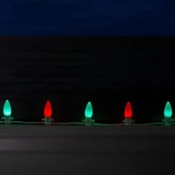 OptiCore C9 LED Red Smooth/Opaque Shatter-Resistant Christmas Light Bulbs (25-Pack) 13 OptiCore C9 LED Red Smooth/Opaque Shatter-Resistant Christmas Light Bulbs (25-Pack) -Northlight Shop wintergreen lighting christmas light bulbs 74048 76 1000