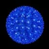 6 In. 70-Light LED Blue Decorative Starlight Sphere -Northlight Shop wintergreen lighting christmas novelty lights 76498 64 1000