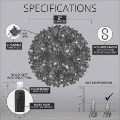 6 In. 70-Light LED Pink Decorative Starlight Sphere 7 6 In. 70-Light LED Pink Decorative Starlight Sphere -Northlight Shop wintergreen lighting christmas novelty lights 76522 1f 1000