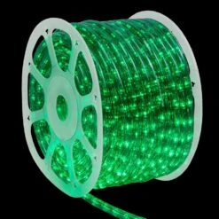 150 Ft. 1800-Light Green Christmas LED Rope Light Kit