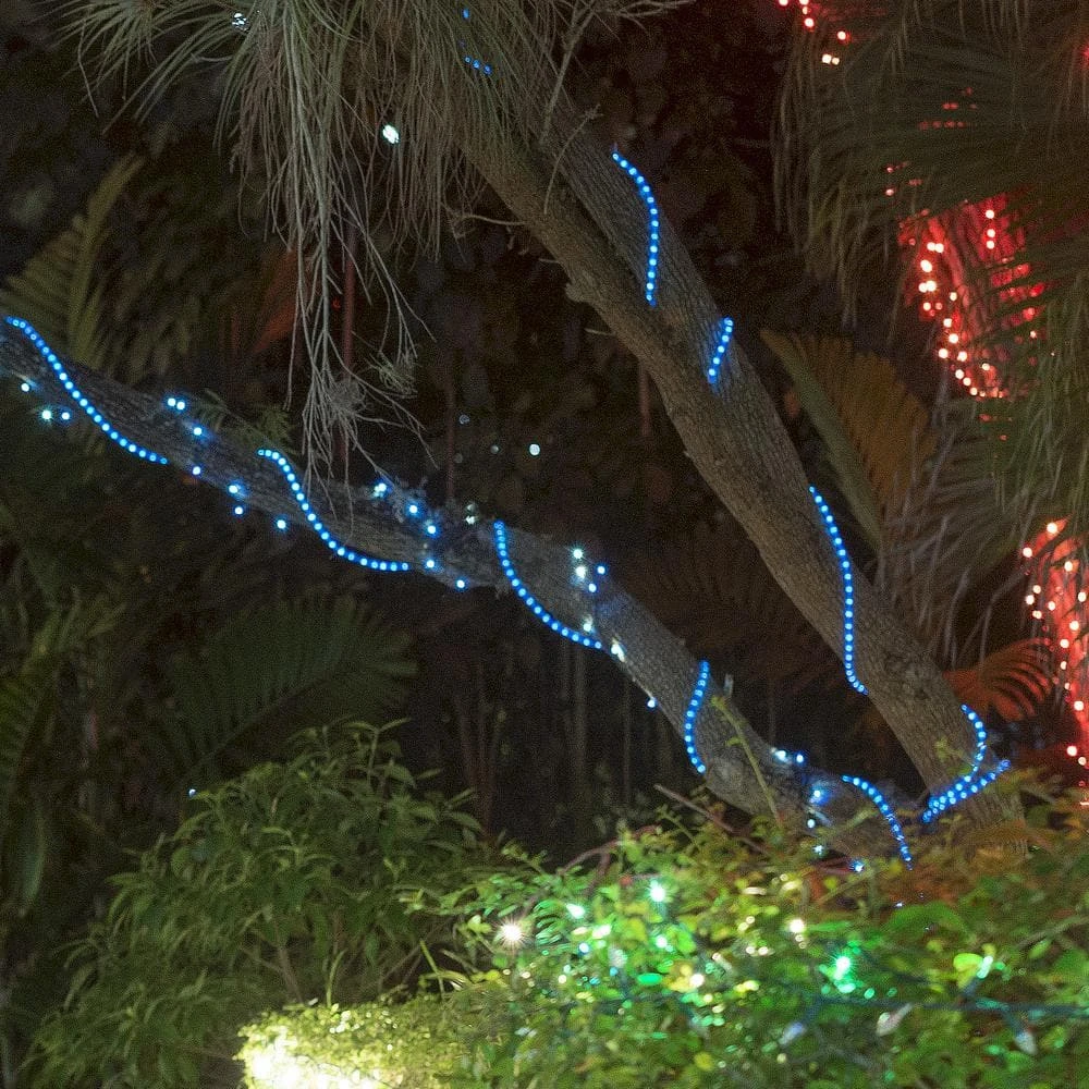 150 Ft. 1800-Light LED Blue Rope Light Kit 3 150 Ft. 1800-Light LED Blue Rope Light Kit - Image 3