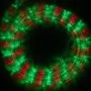18 Ft. 216-Light LED Red And Green Christmas Rope Light -Northlight Shop wintergreen lighting christmas rope lights 83245 64 1000