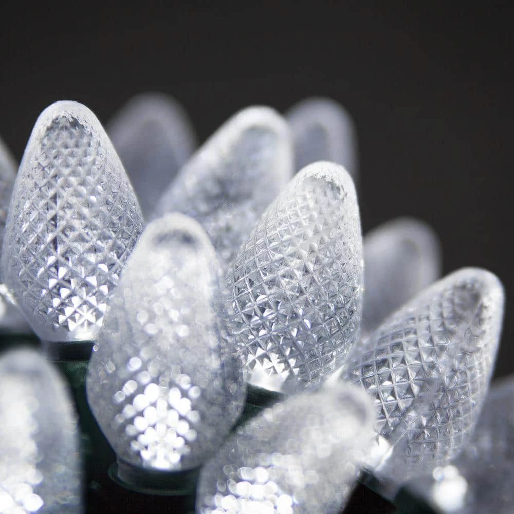 SuperBright 16 Ft. 25-Light Cool White C7 String LED Light Set 6 SuperBright 16 Ft. 25-Light Cool White C7 String LED Light Set - Image 6