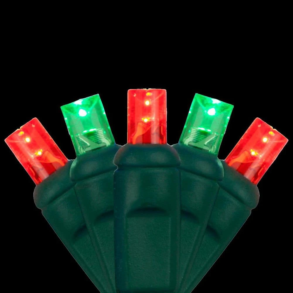 24 Ft. 70-Light Red And Green 5 Mm LED Mini Light Set 1 24 Ft. 70-Light Red And Green 5 Mm LED Mini Light Set