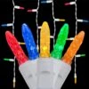 7 Ft. 70-Light LED M5 Multi-Color Icicle Light Set -Northlight Shop wintergreen lighting icicle lights 20360 64 1000