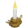 4.25 In. Antique Brass Amber LED Rotating Candle Night Light With Base -Northlight Shop xodus innovations christmas candles fpc1255 64 1000