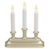 10 In. Dual Color LED Battery Operated Candle With Pewter Colored Candelabra Base -Northlight Shop xodus innovations christmas candles fpc1330p 64 1000