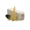 Tree Light On/Off Touch Ornament Brass Tree -Northlight Shop xodus innovations christmas light accessories 1225l 64 1000