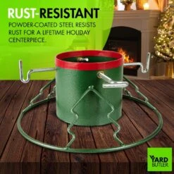 Santa's Last Stand Tree Steel Stand For 3 Ft. To 6 Ft. Trees 9 Santa's Last Stand Tree Steel Stand For 3 Ft. To 6 Ft. Trees -Northlight Shop yard butler christmas tree stands isls 7hc 1f 1000