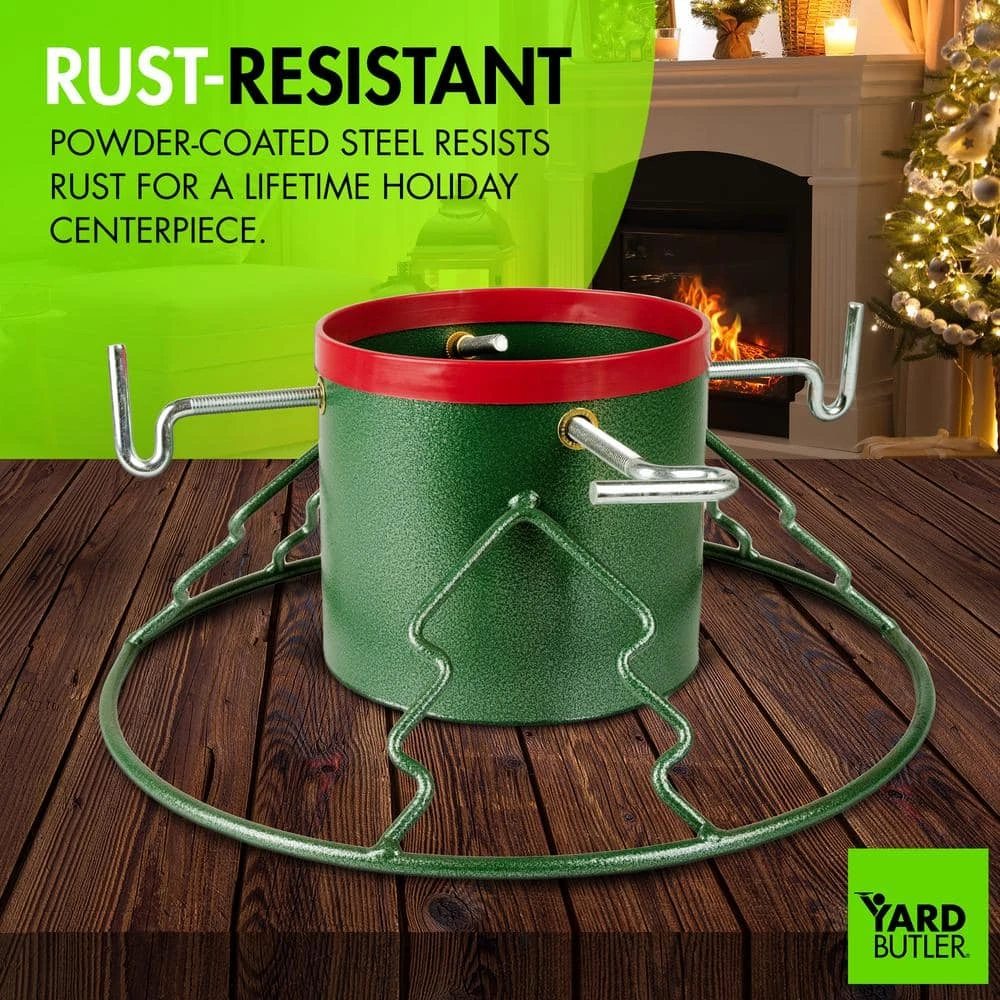 Santa's Last Stand Tree Steel Stand For 3 Ft. To 6 Ft. Trees 4 Santa's Last Stand Tree Steel Stand For 3 Ft. To 6 Ft. Trees - Image 4