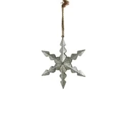 Set Of 6 Hanging Galvanized Stars In Assorted Sizes -Northlight Shop zaer ltd international christmas yard decorations zr731160 44 1000