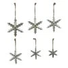 Set Of 6 Hanging Galvanized Stars In Assorted Sizes -Northlight Shop zaer ltd international christmas yard decorations zr731160 64 1000