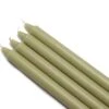 10 In. Sage Green Straight Taper Candles (12-Set)
