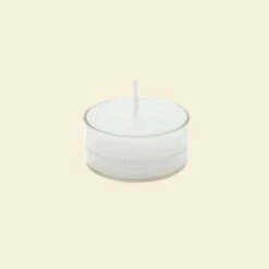 1.5 In White Tealight Candles (50-Pack)